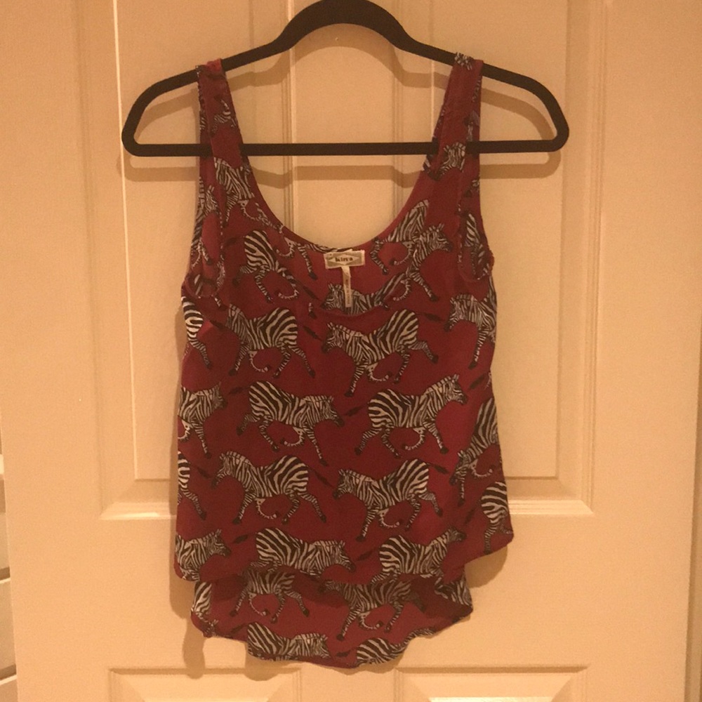 Zebra tank